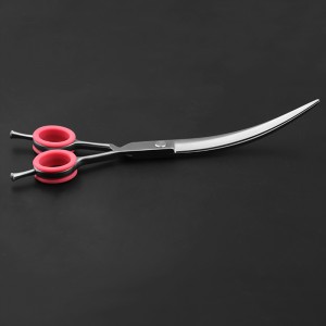 7 “pet grooming scissors 30 degree curve scissors