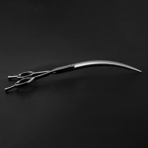 7 “pet grooming scissors 30 degree curve scissors
