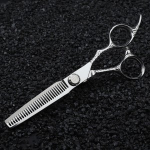 G303 Japan 440C steel 6-inch thinning scissors 20-25% of hair